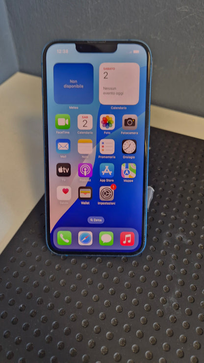 IPHONE 14 BLU 128 GB Grado A usato Garantito