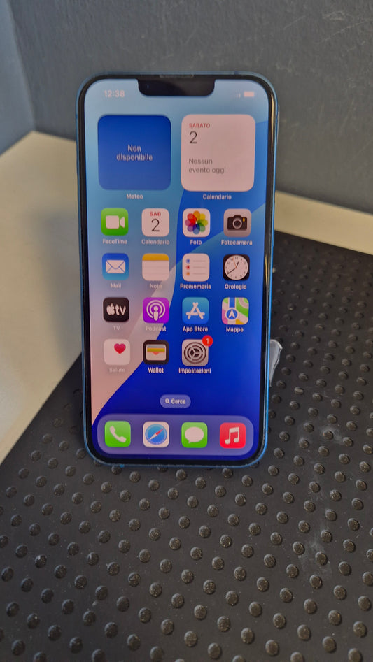 IPHONE 13 BLU 128  GB Grado A usato Garantito